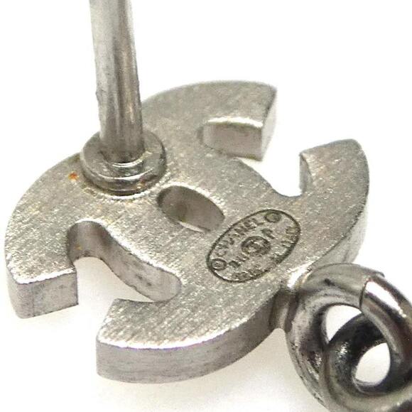 CHANEL Silver Earrings - Picture 8 of 8